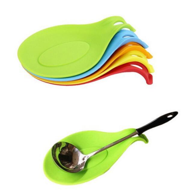 Silicone Spoon Rest for Stovetop: Food-Grade Drip Catcher
