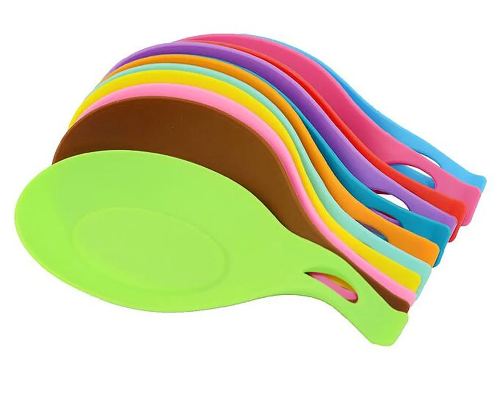 Silicone Spoon Rest for Stovetop: Food-Grade Drip Catcher