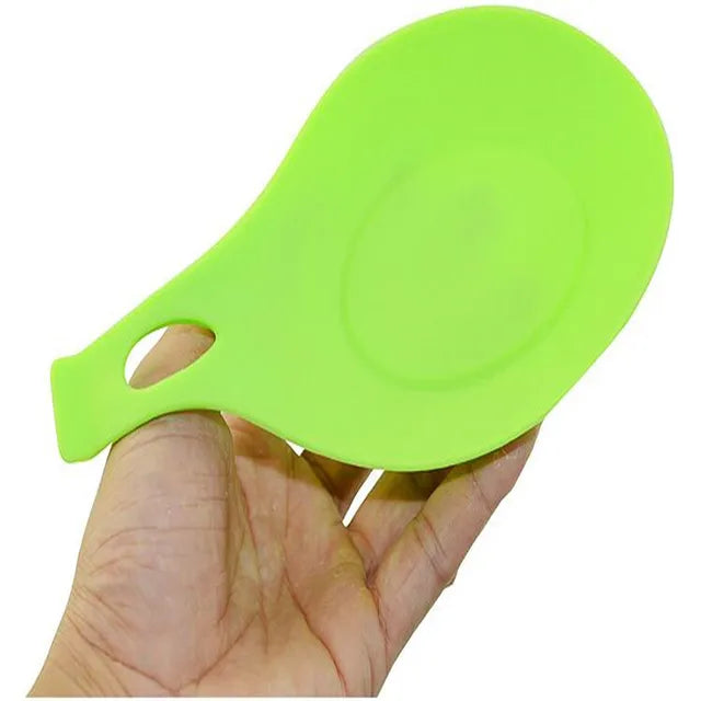 Silicone Spoon Rest for Stovetop: Food-Grade Drip Catcher