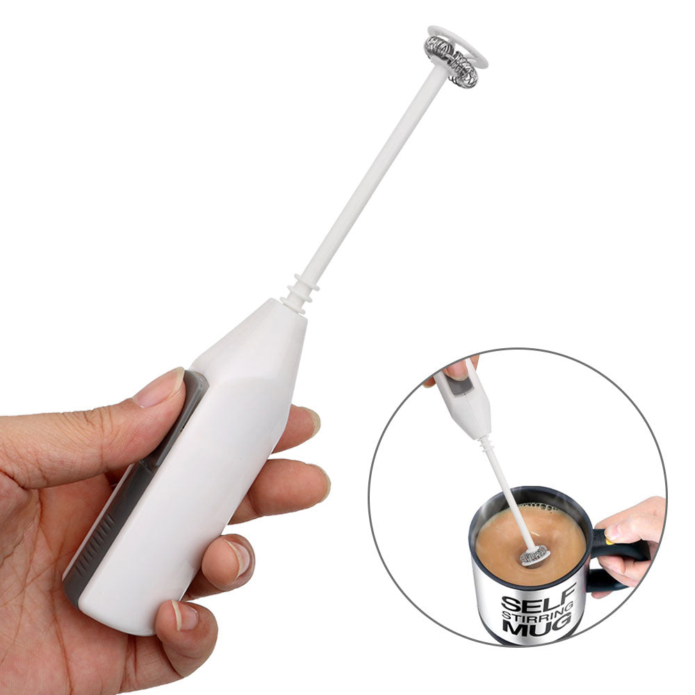 Cordless Handheld Milk Frother for Coffee and Eggs