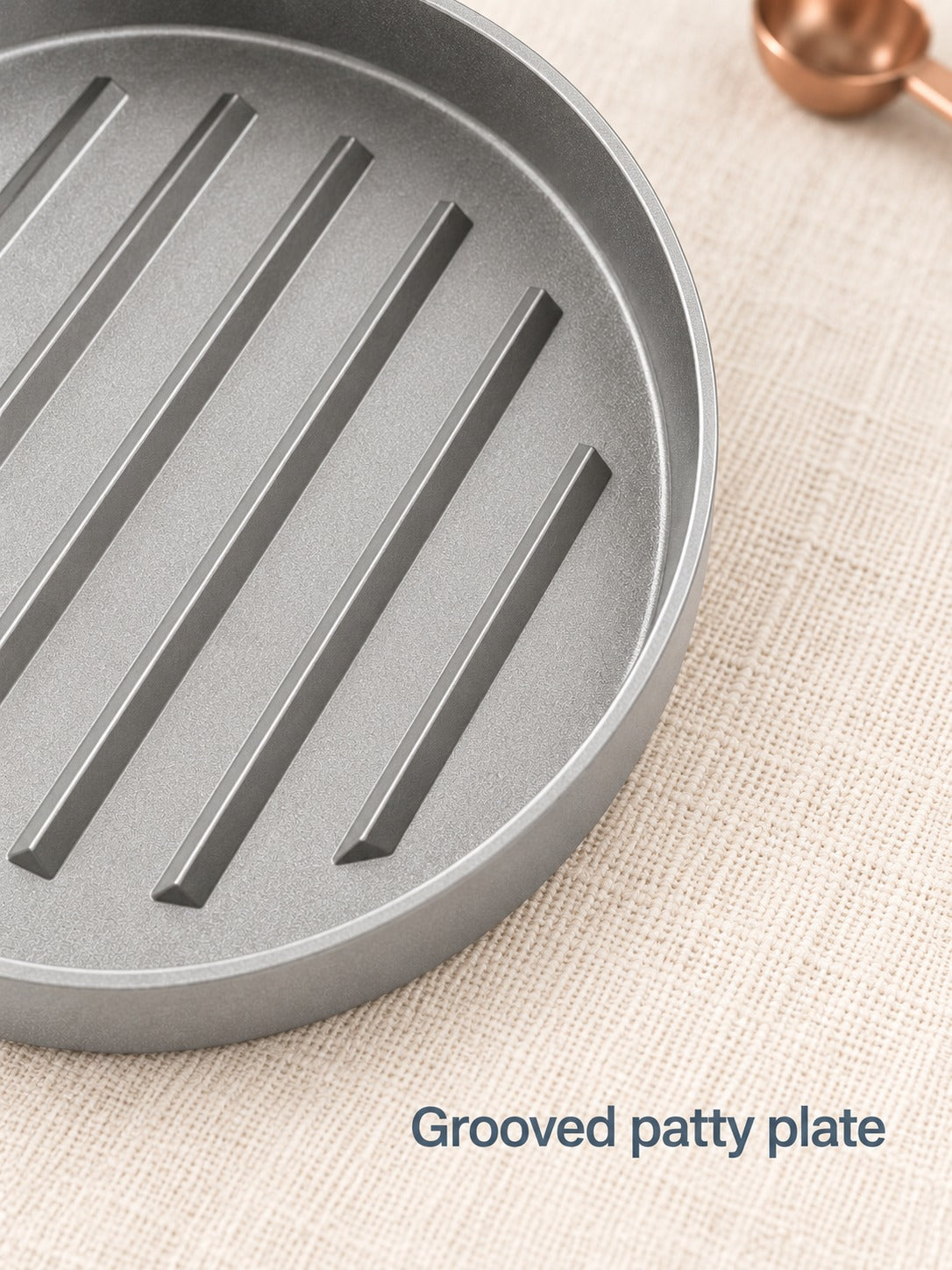 Burger Press for Uniform Patties, Non-Stick Aluminum