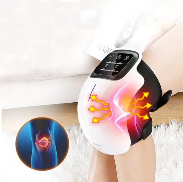 Heated Knee Massager with Red Light and Kneading Relief