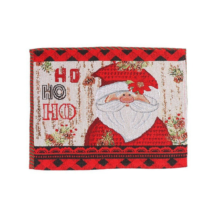 Woven Christmas Placemat for Cheerful Holiday Tables