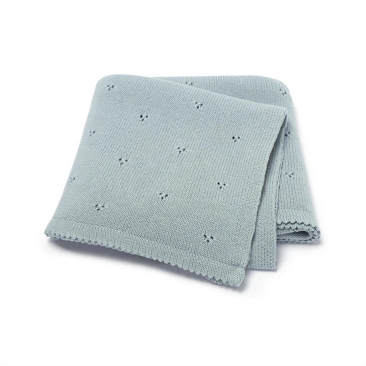 Knitted Baby Duvet Cover | Gender-Neutral Nursery Layer