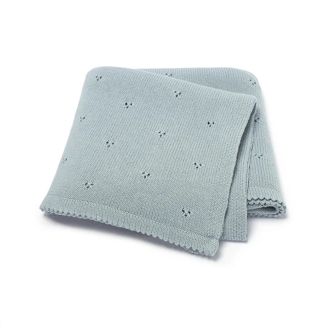 Knitted Baby Duvet Cover | Gender-Neutral Nursery Layer