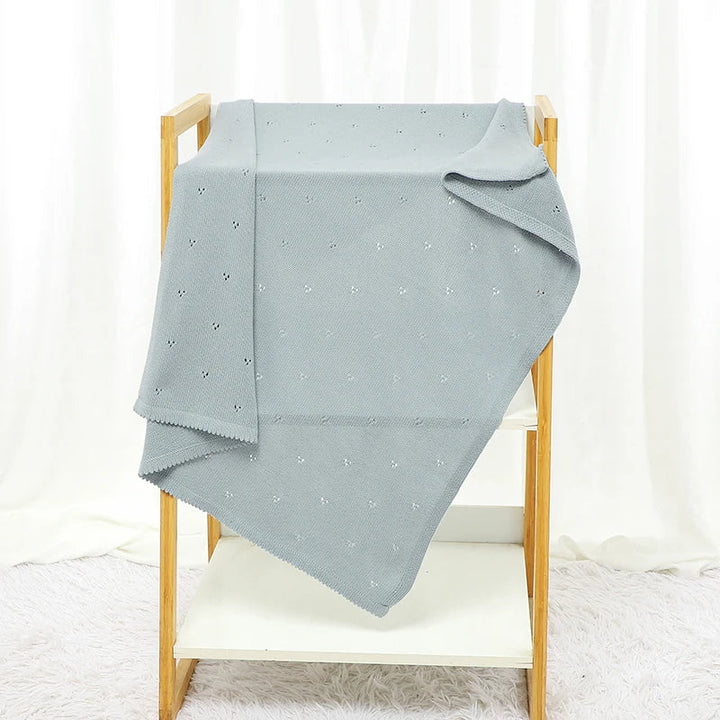 Knitted Baby Duvet Cover | Gender-Neutral Nursery Layer