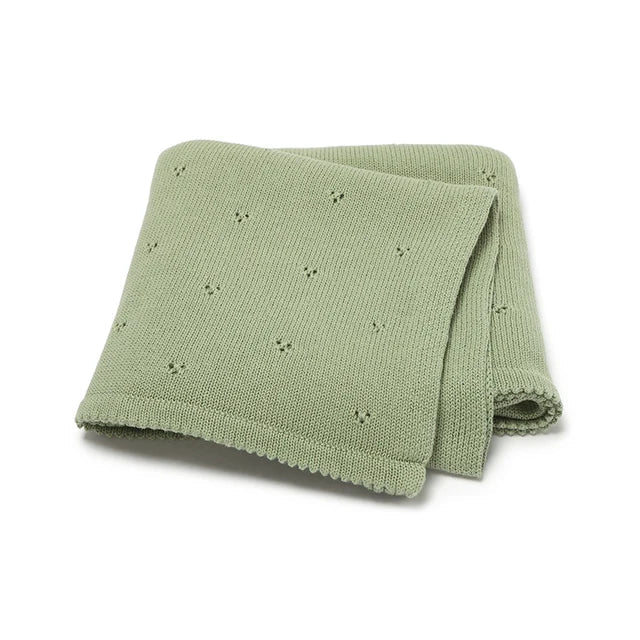 Knitted Baby Duvet Cover | Gender-Neutral Nursery Layer