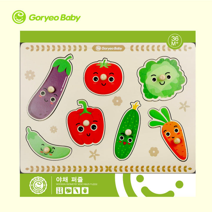 Toddler Wooden Puzzle Board for Screen-Free Learning