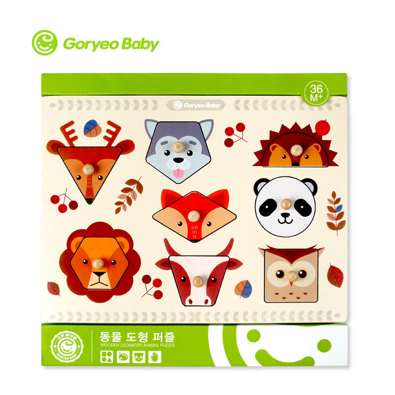 Toddler Wooden Puzzle Board for Screen-Free Learning