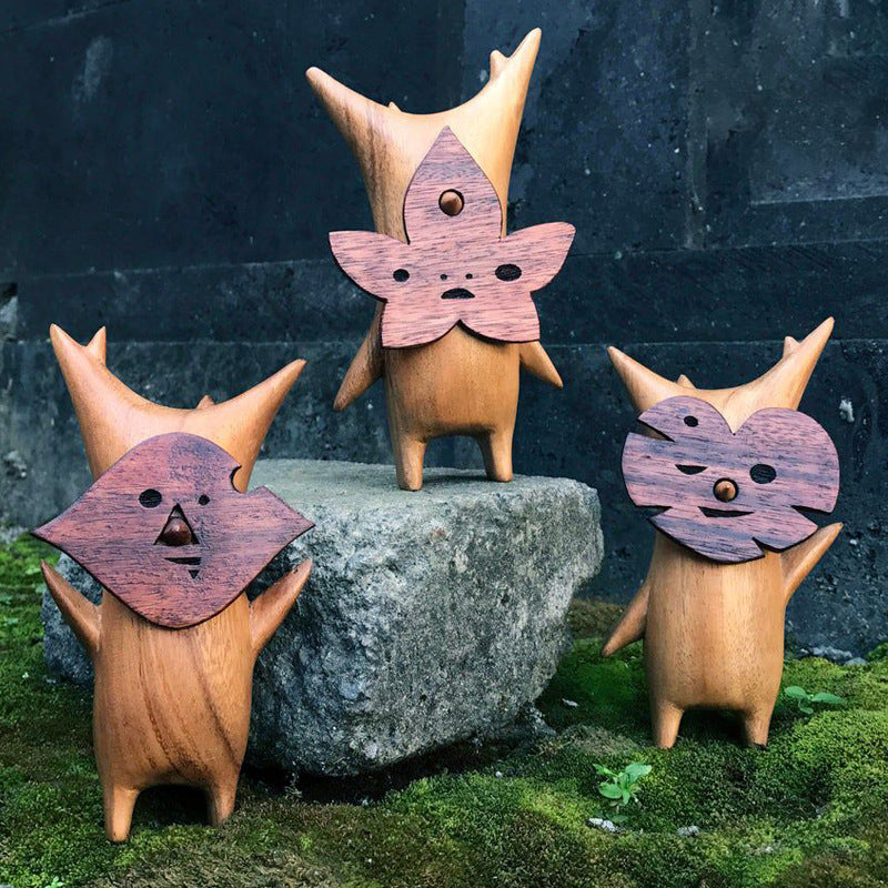 Woodland Character Figurines for Playful Shelf Decor