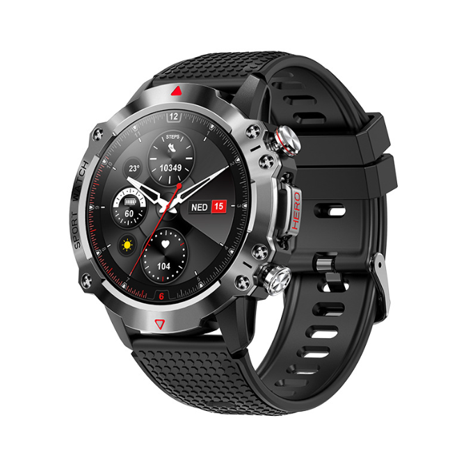 Round Smartwatch with Bluetooth Calling & Heart Rate