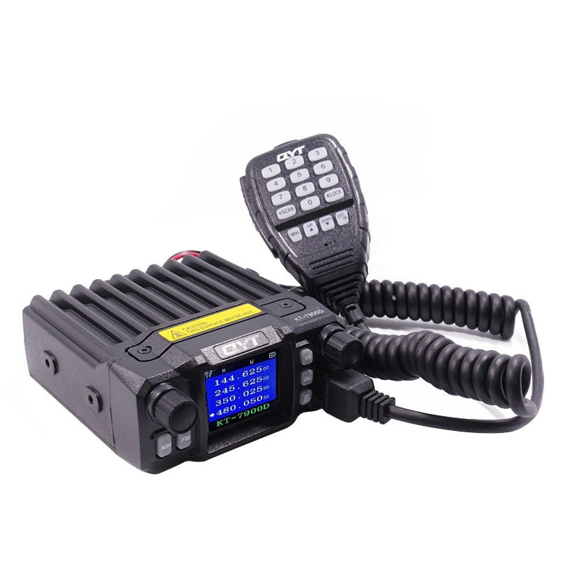 KT-7900D Quad Band Mobile Radio: 4 Bands, Dual Standby