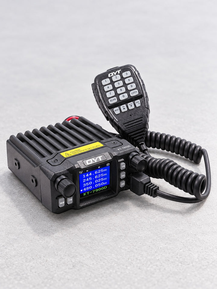 KT-7900D Quad Band Mobile Radio: 4 Bands, Dual Standby
