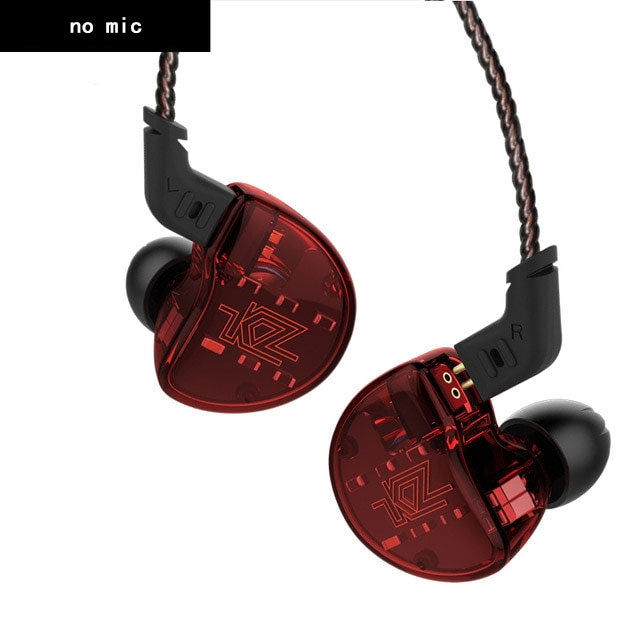 KZ ZS10 Hybrid In-Ear Headphones, Punchy HiFi Bass