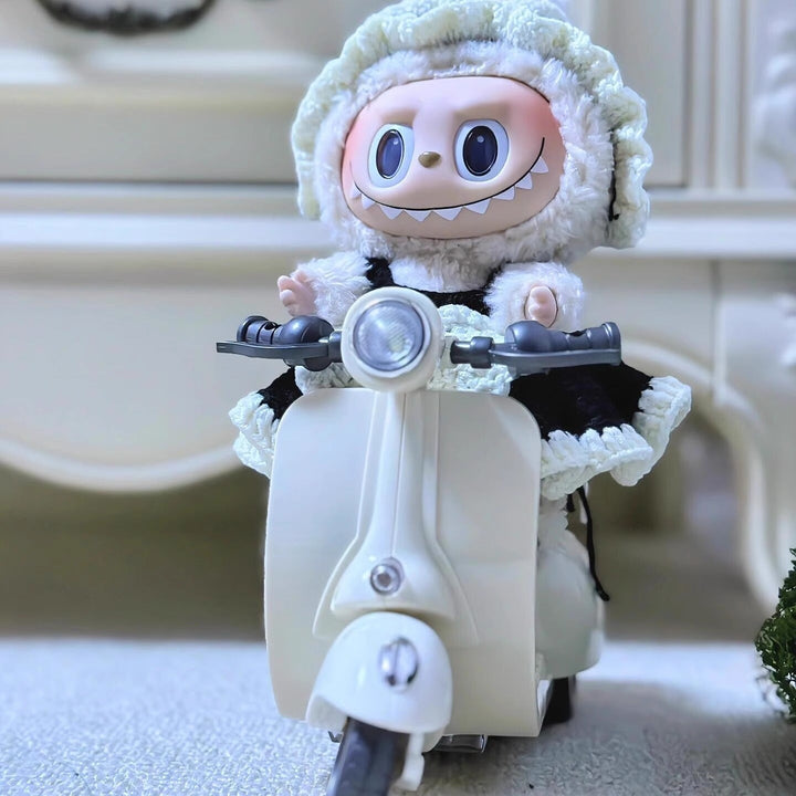 LABUBU Scooter Vinyl Doll Collectible Display Charm