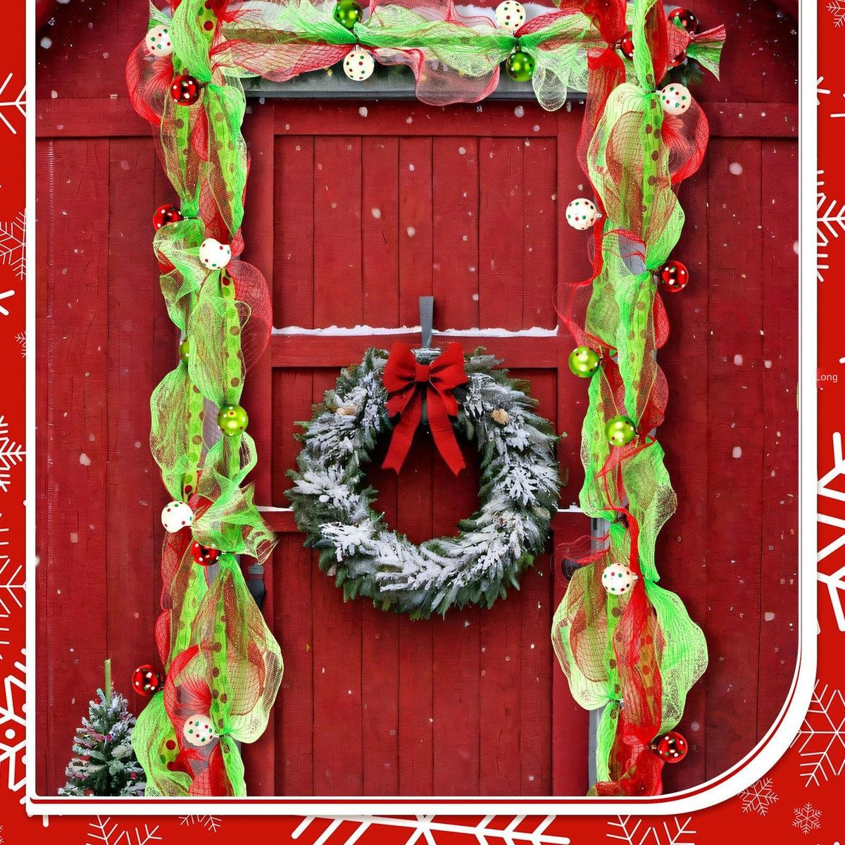 Christmas Vine Garland for Colorful Holiday Displays