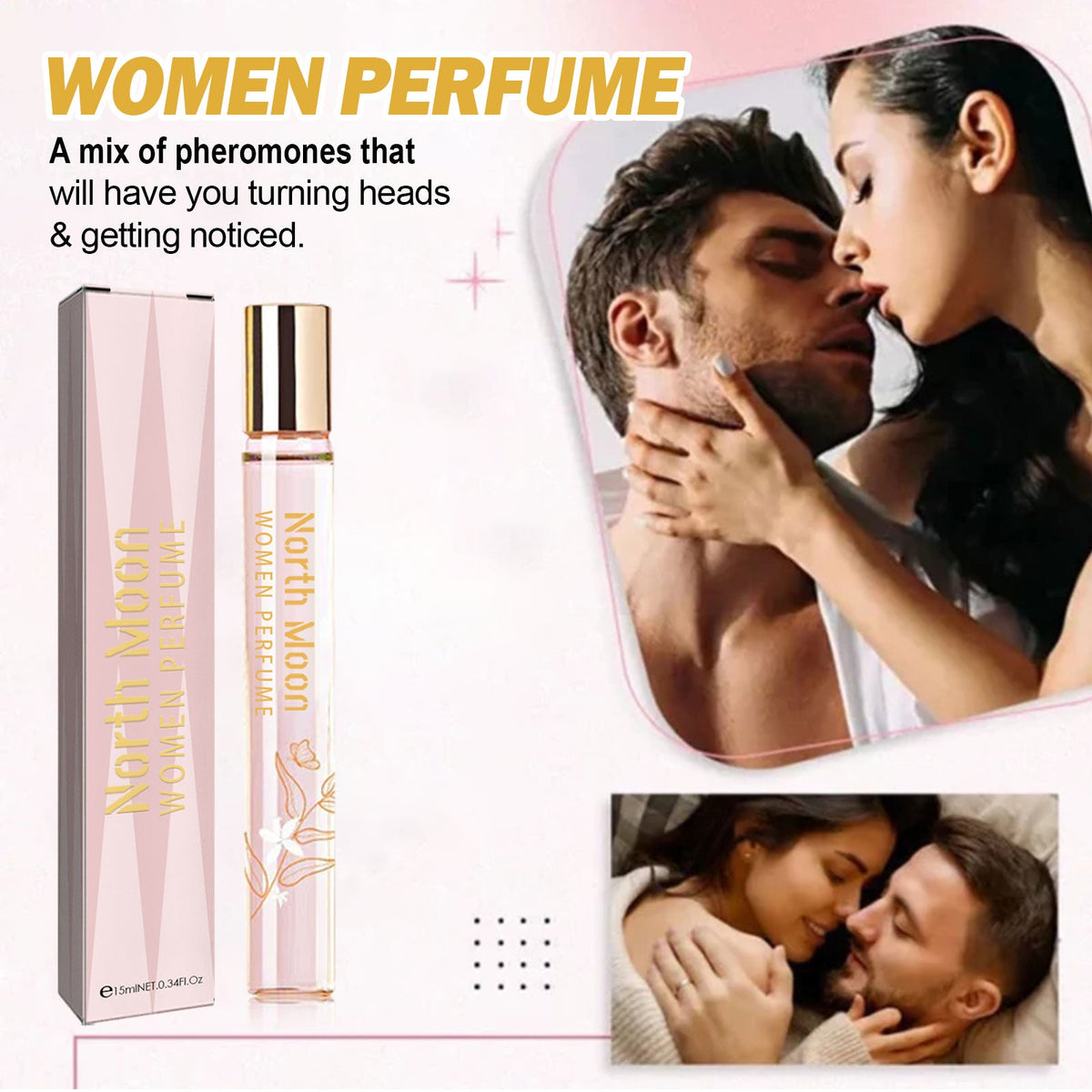 Portable Women’s Perfume with Pheromone-Inspired Appeal