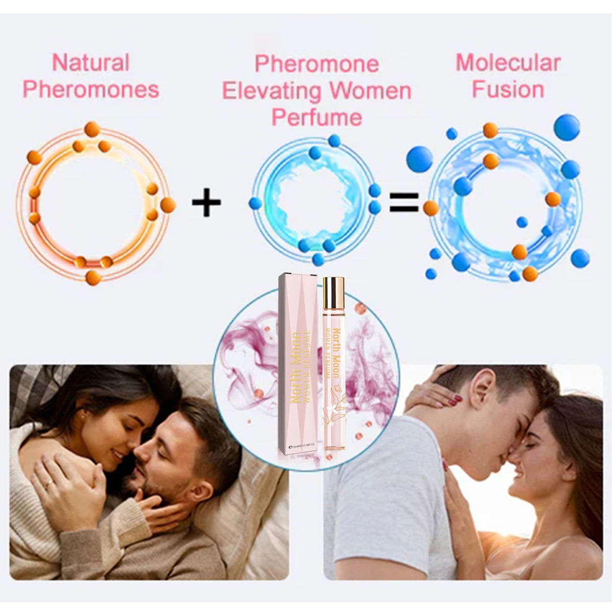 Portable Women’s Perfume with Pheromone-Inspired Appeal