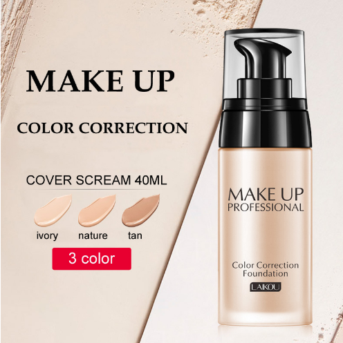 Color Correction Foundation for Natural 8-Hour Wear