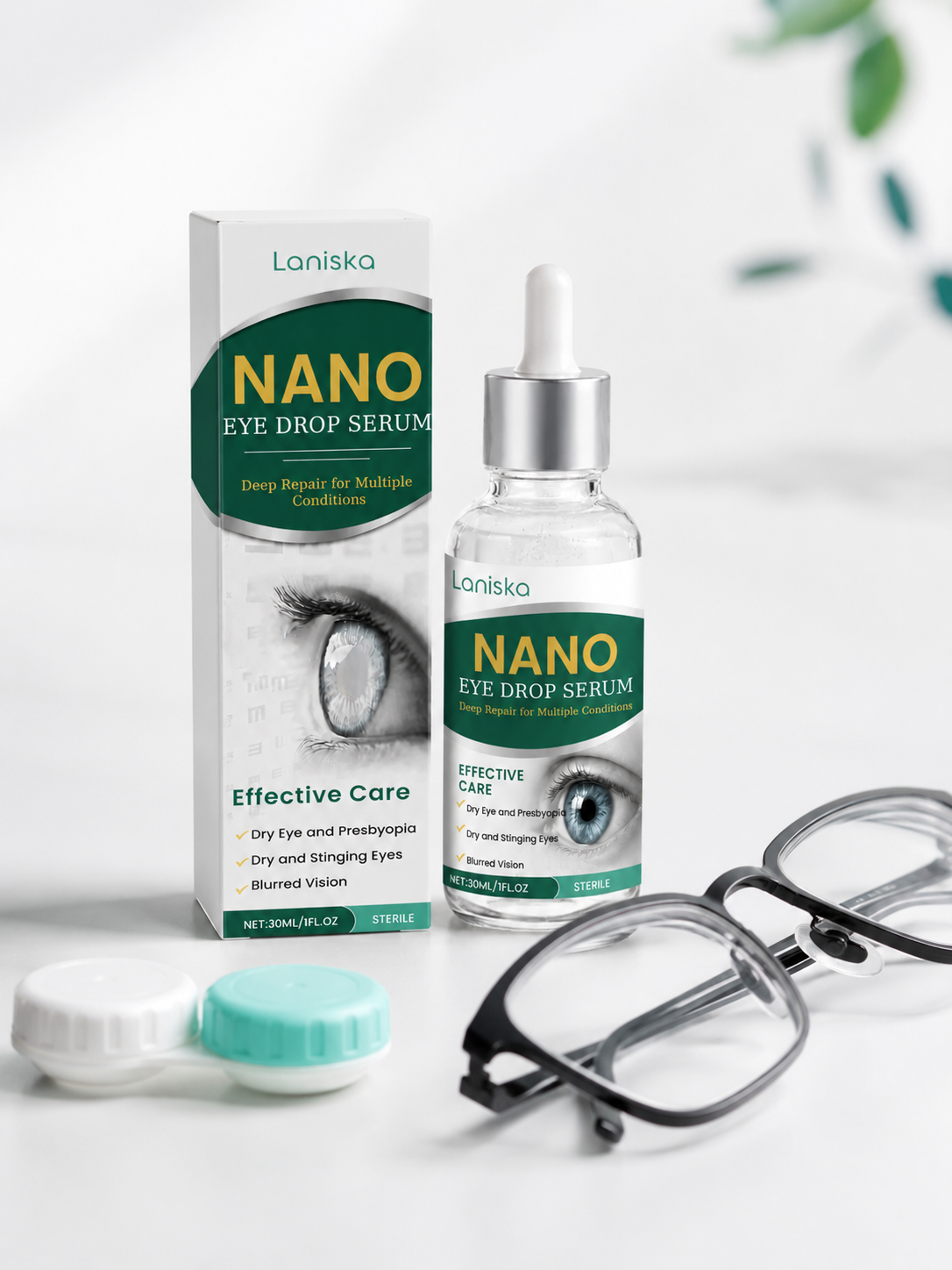 Soothing Eye Drops Serum — Dry Eye, Blur & Presbyopia Relief
