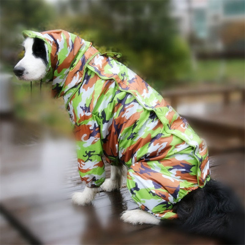 Dog Raincoat: Full-Body Waterproof Rain Protection