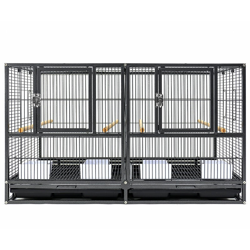 Large Bird Breeding Cage for Organized Multi-Bird Housing