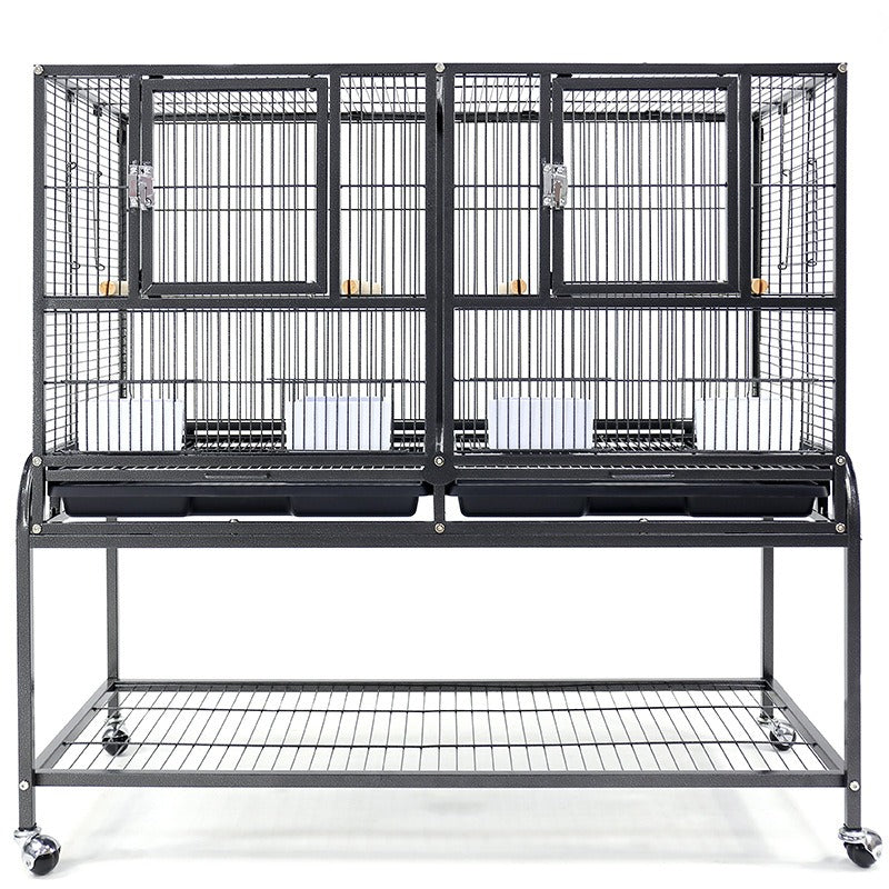 Large Bird Breeding Cage for Organized Multi-Bird Housing