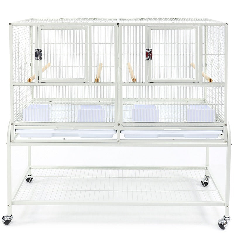 Large Bird Breeding Cage for Organized Multi-Bird Housing