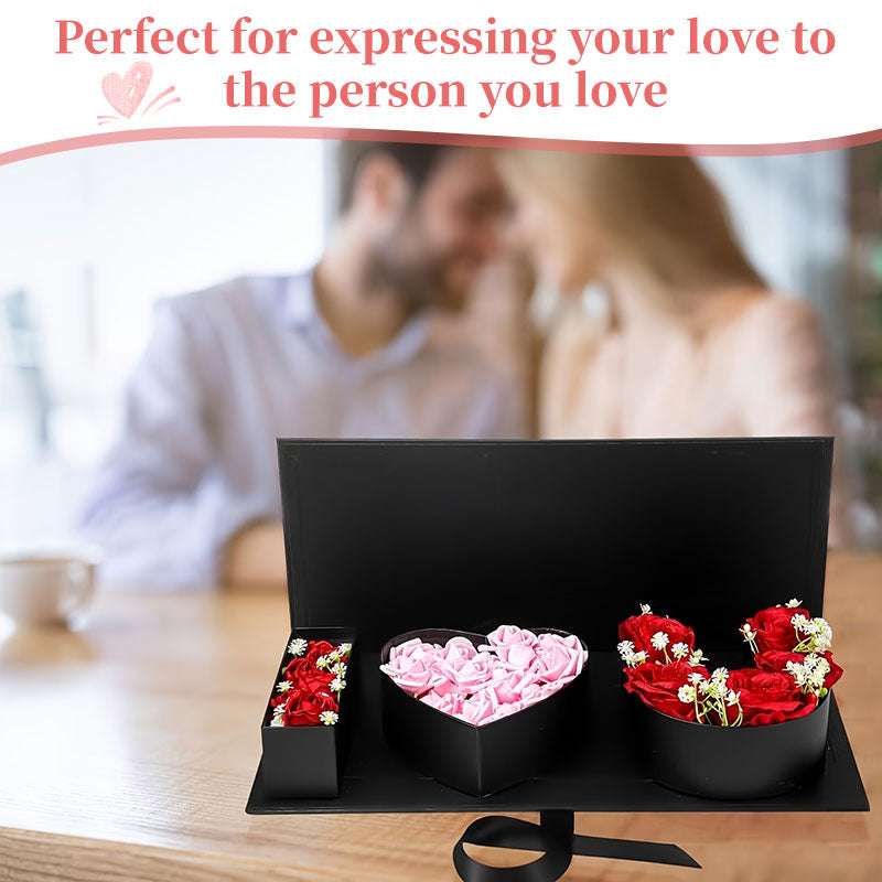 Letter-Shaped Jewelry Gift Box for Romantic Unboxing