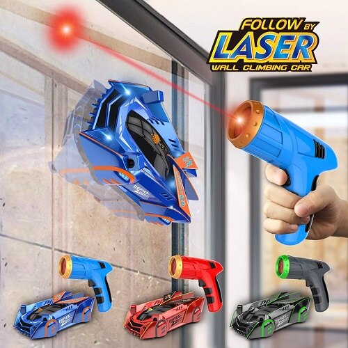 Laser Wall Climbing RC Car: Indoor Stunt Racing Fun