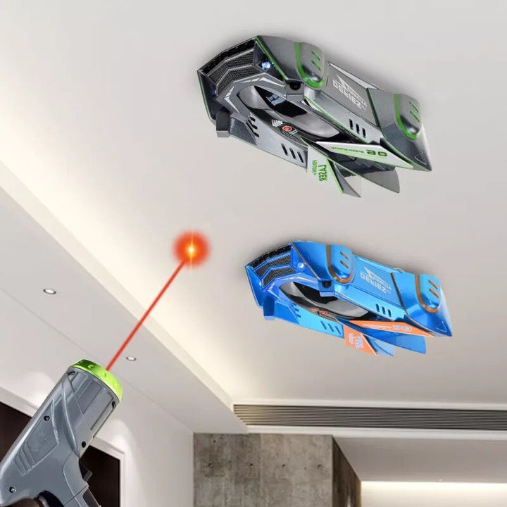 Laser Wall Climbing RC Car: Indoor Stunt Racing Fun
