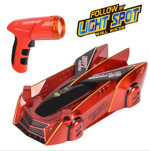 Laser Wall Climbing RC Car: Indoor Stunt Racing Fun
