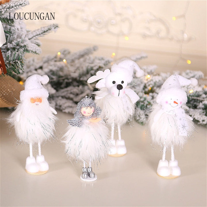 Christmas Character Dolls for Cozy Holiday Table Decor