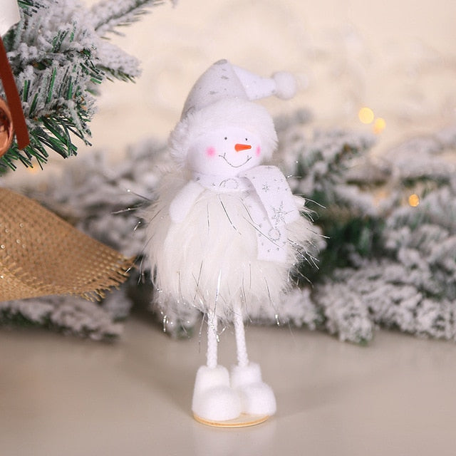 Christmas Character Dolls for Cozy Holiday Table Decor