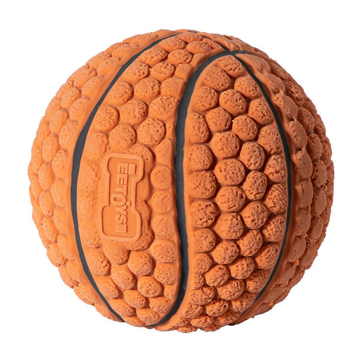 Textured Latex Dog Ball for Fetch, Chew & Boredom