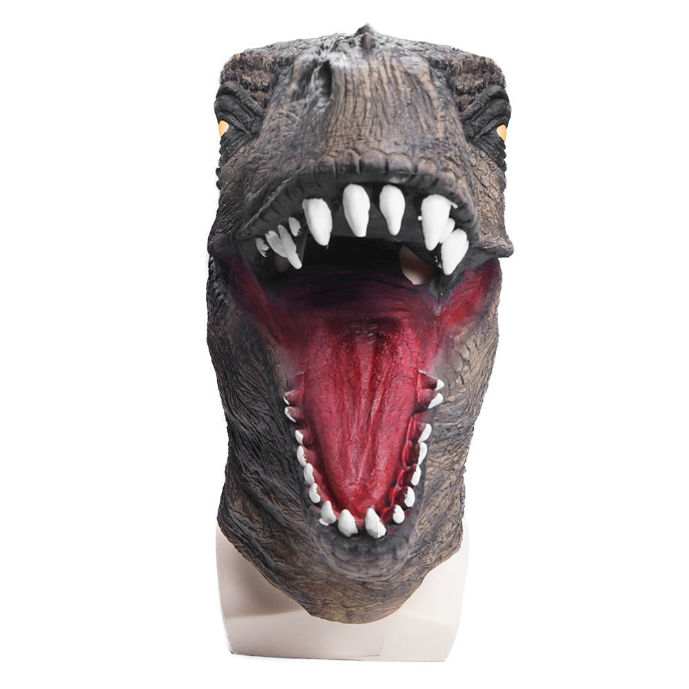 T. Rex Dinosaur Mask – Realistic Full-Head Costume