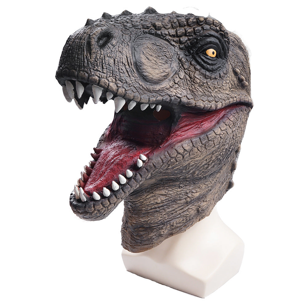 T. Rex Dinosaur Mask – Realistic Full-Head Costume