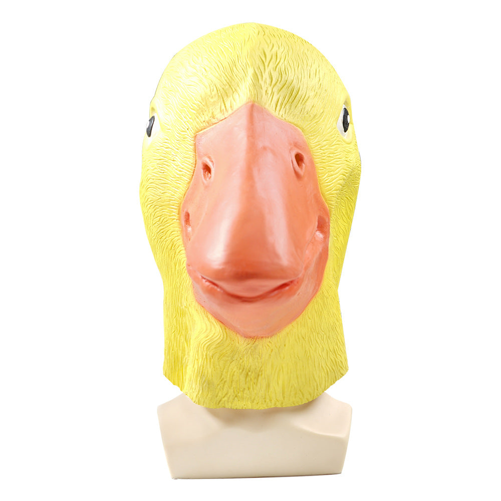 Latex Duck Mask for Funny Halloween Cosplay Parties
