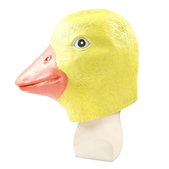 Latex Duck Mask for Funny Halloween Cosplay Parties