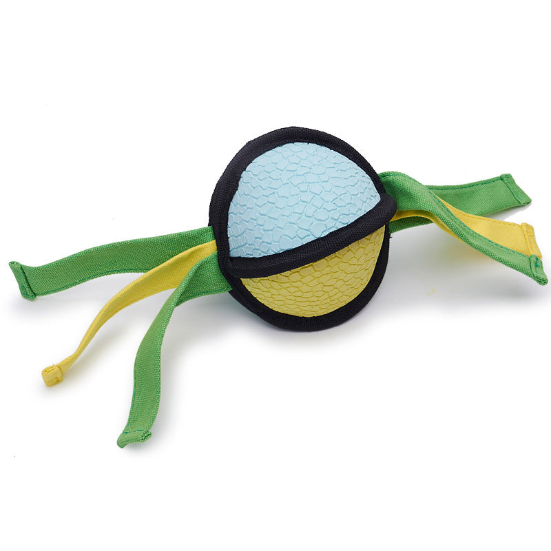 Interactive Squeaky Dog Toy for Chewing & Tug Play