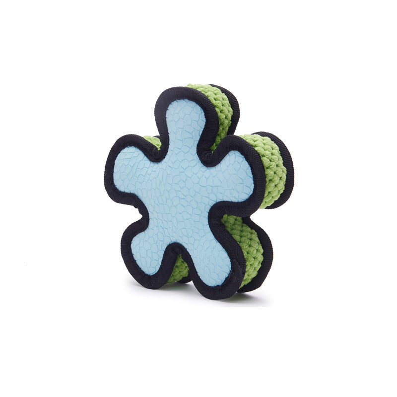 Interactive Squeaky Dog Toy for Chewing & Tug Play