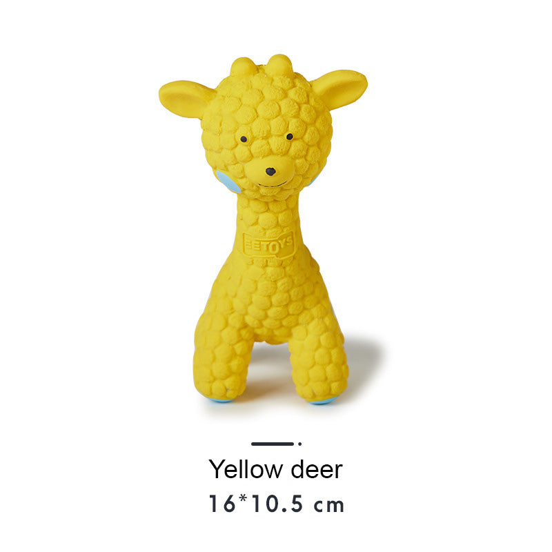 Squeaky Deer Dog Toy for Interactive Puppy Playtime