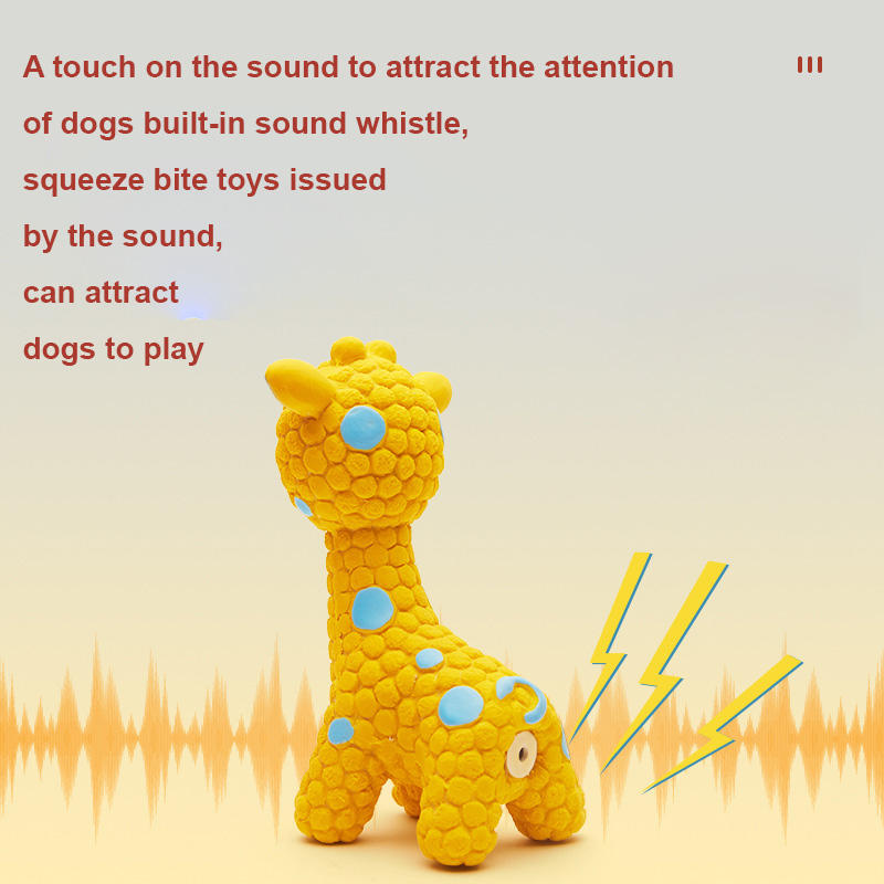 Squeaky Deer Dog Toy for Interactive Puppy Playtime