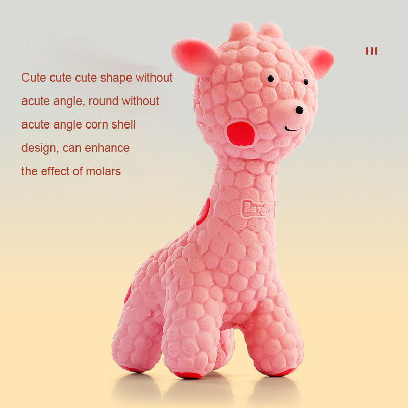 Squeaky Deer Dog Toy for Interactive Puppy Playtime