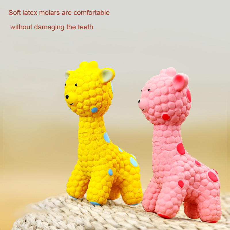 Squeaky Deer Dog Toy for Interactive Puppy Playtime