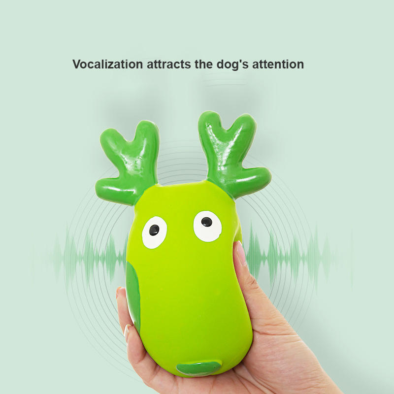 Squeaky Latex Dog Toy for Interactive Chewing Play