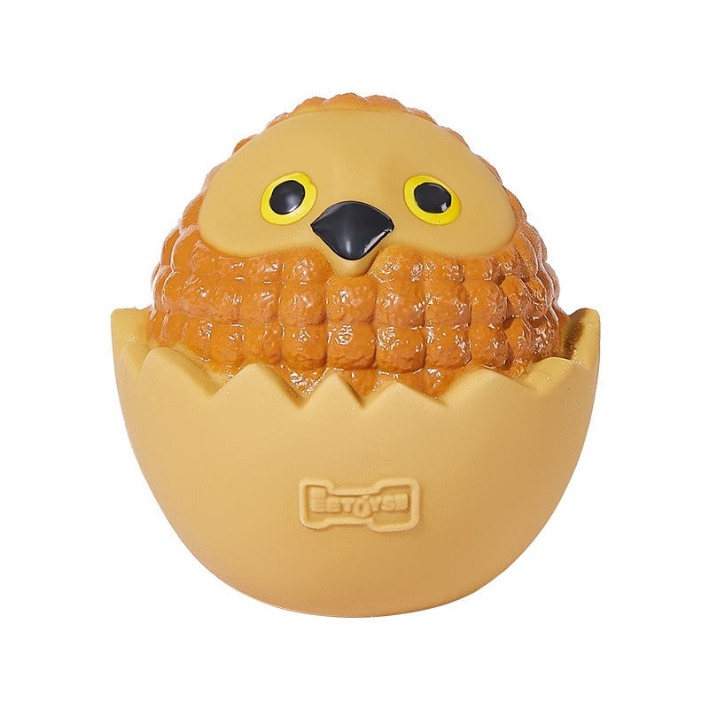 Latex Owl Dog Toy for Interactive Chew & Puzzle Play