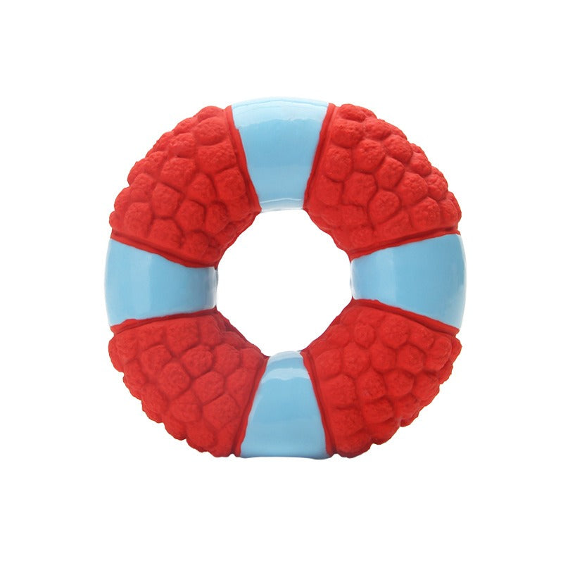 Textured Latex Dog Toy for More Engaging Squeaky Play