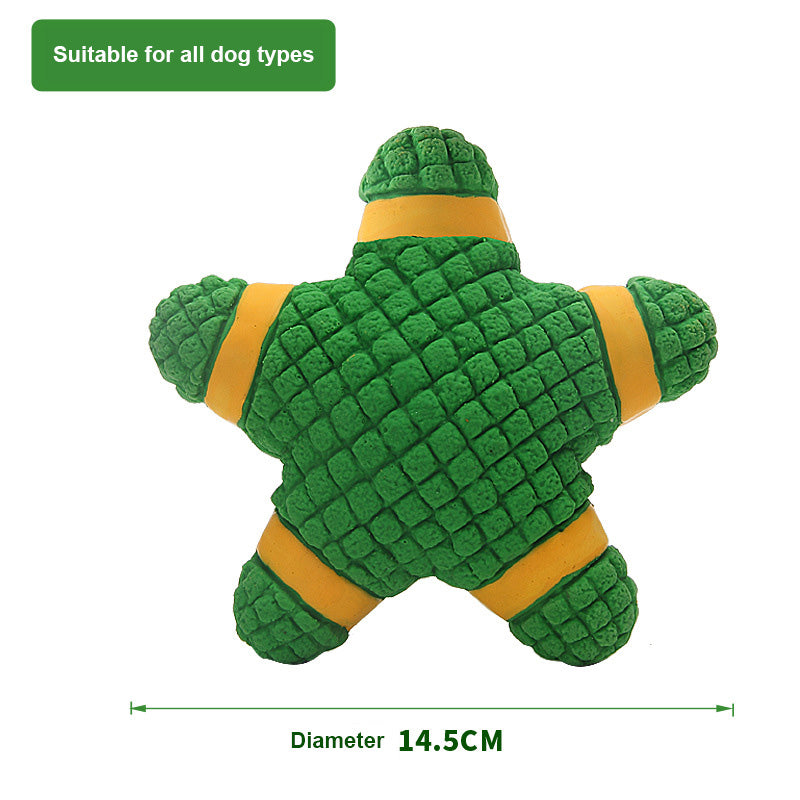 Textured Latex Dog Toy for More Engaging Squeaky Play