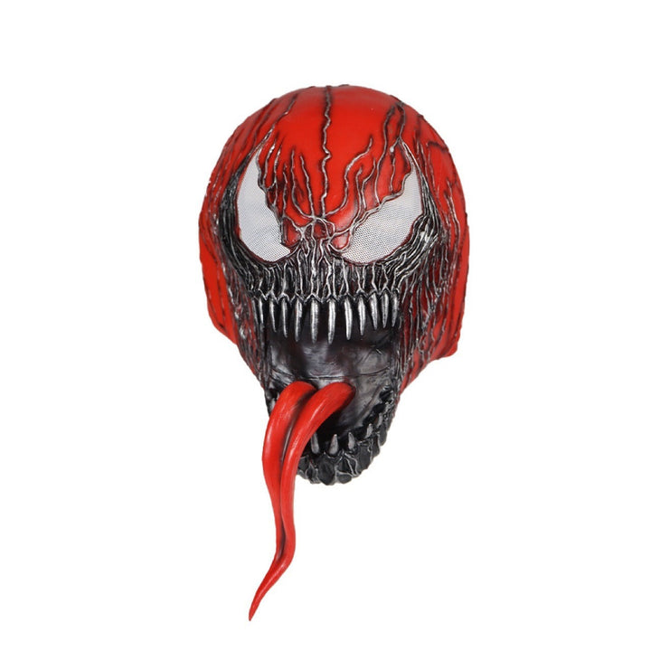 Venom Latex Cosplay Mask With Full-Head Character Look